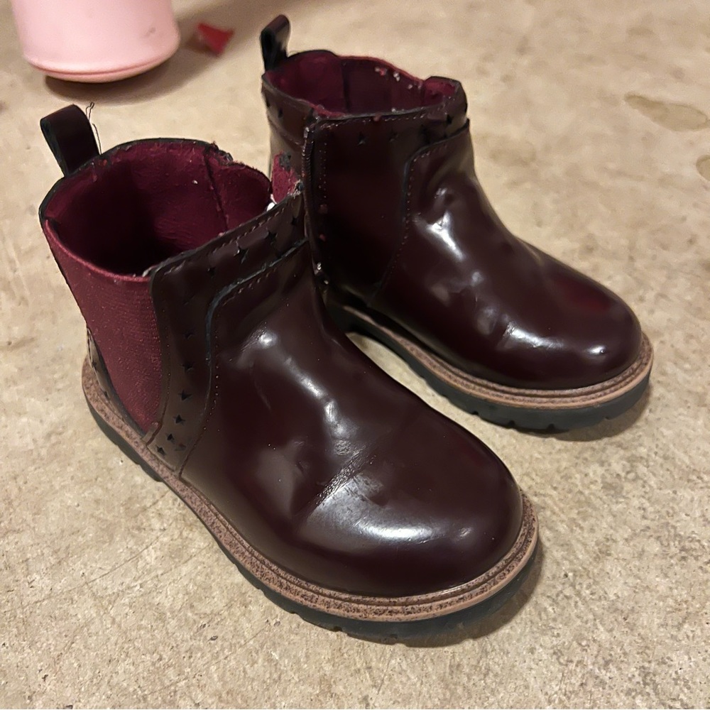ZARA baby girl boots  Size 6.5